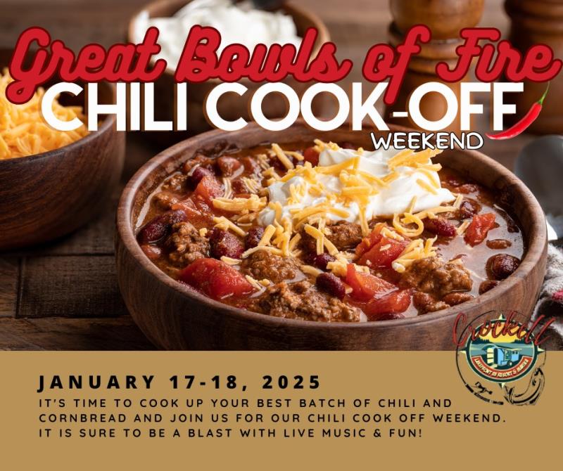 Crockett Lakefront RV Resort and Marina Chili Cook-Off