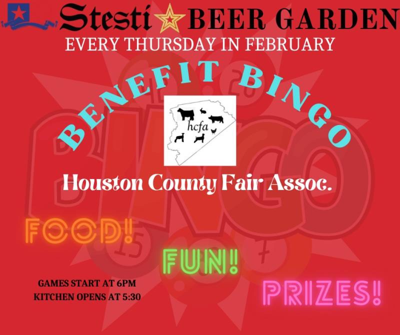 Stesti Benefit Bingo Night